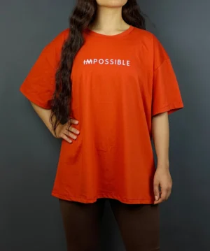 تیشرت نخ پنبه Impossible (4XL سایز بزرگ) پک 10 عددی